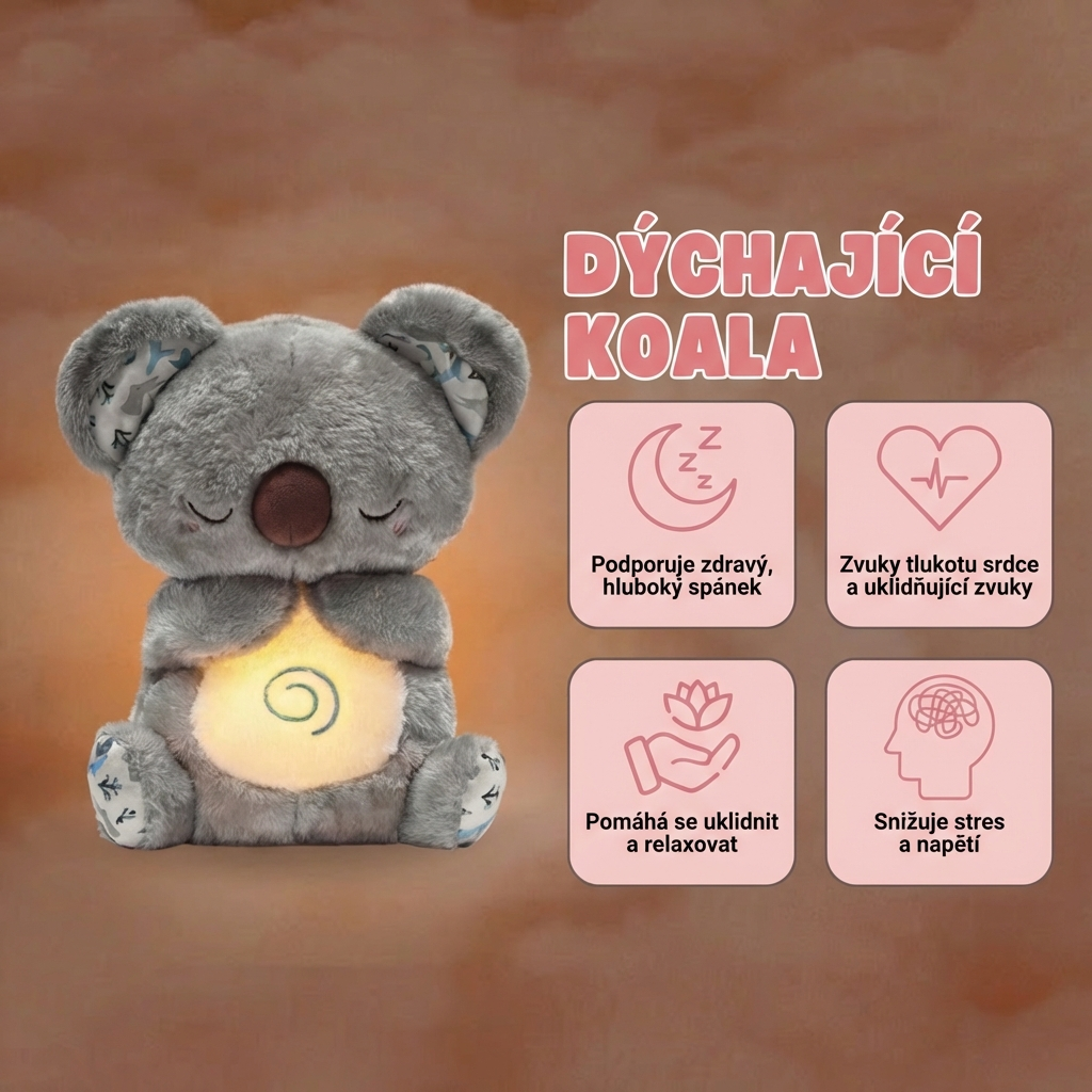Tulíček™ Dýchající koala